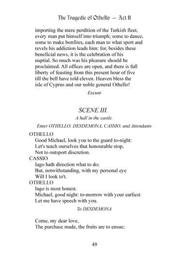 Page from Othello